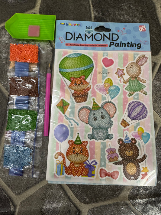 Diamond Painting With Stickers