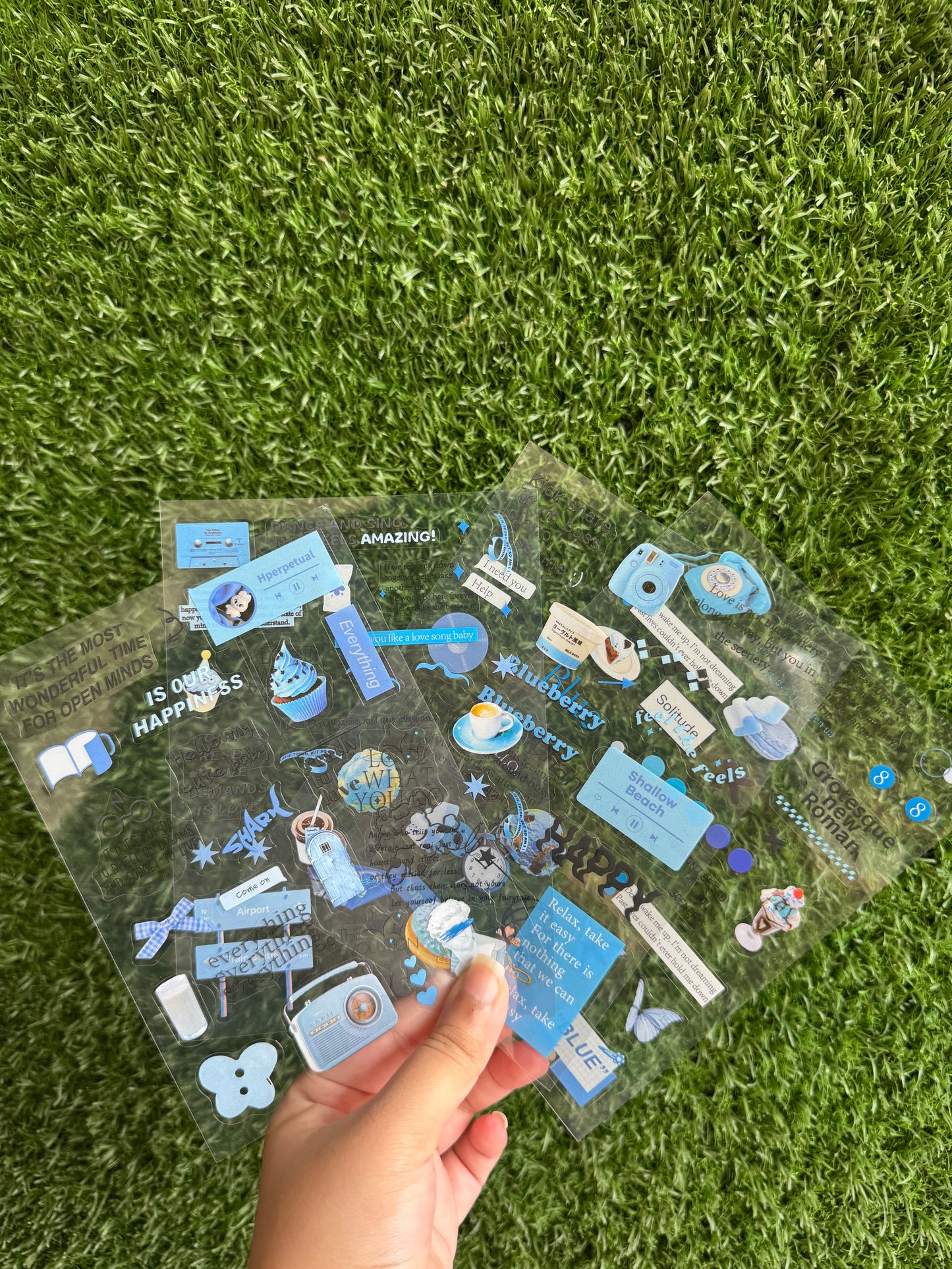 Aesthetic Sticker Sheets