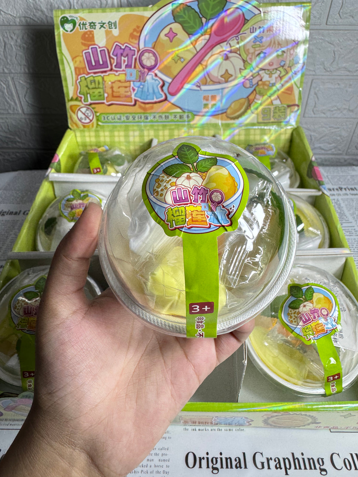 DIY | Mangosteen Durian ice desert kit |