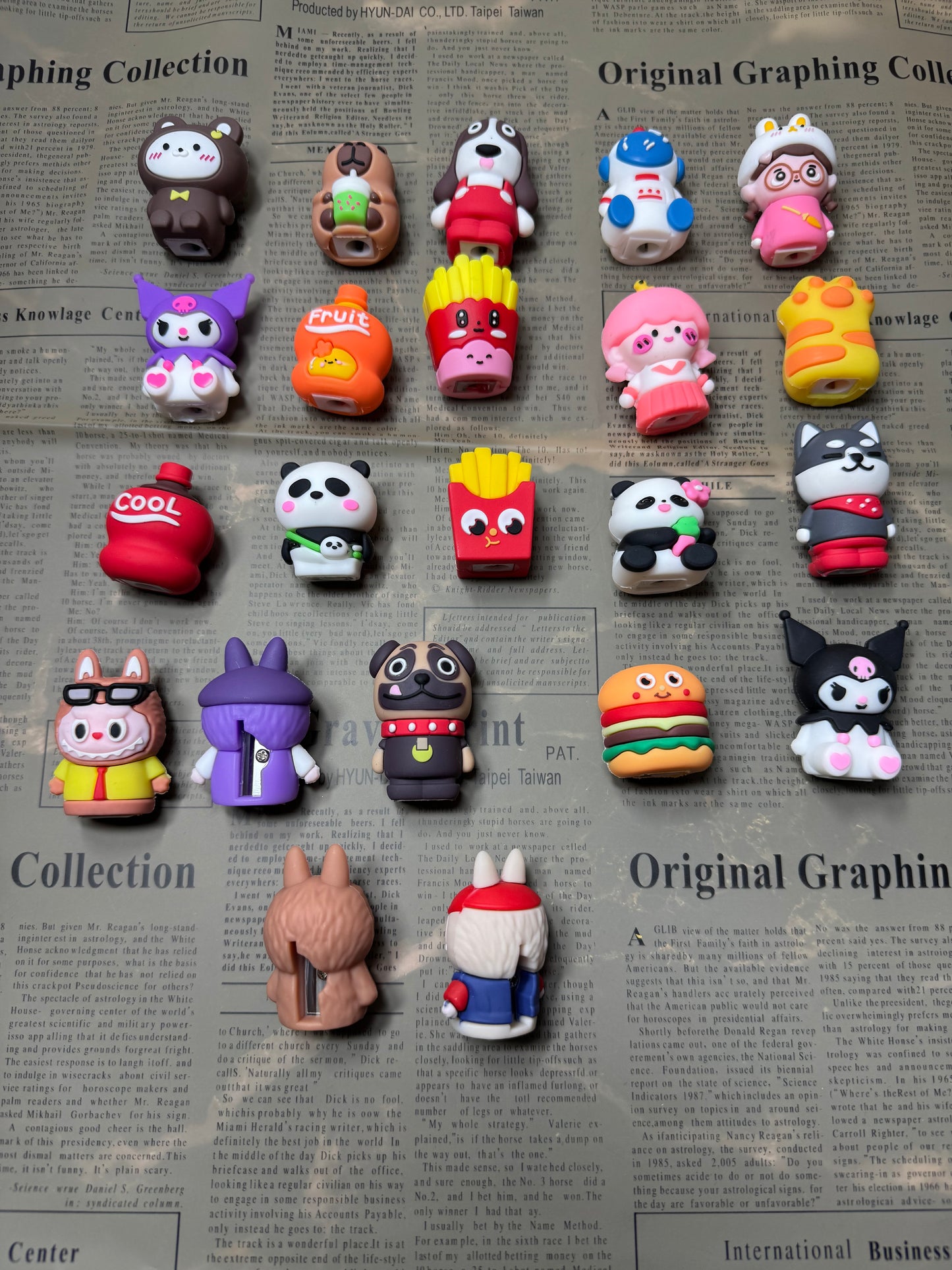 Cute Cartoon Pencil Sharpener | Kawaii Character Sharpener