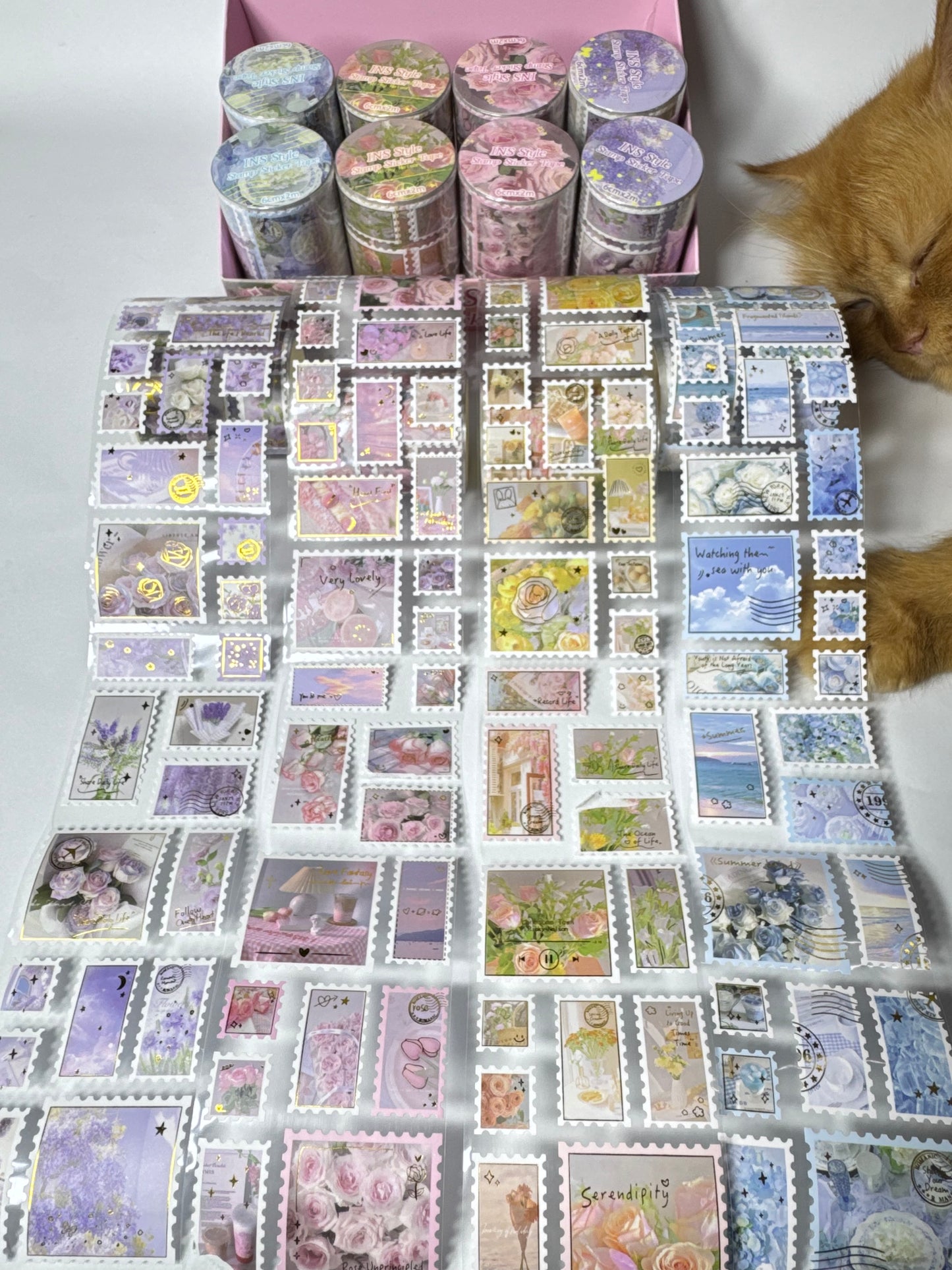 INS Style | Stamp Sticker tape roll
