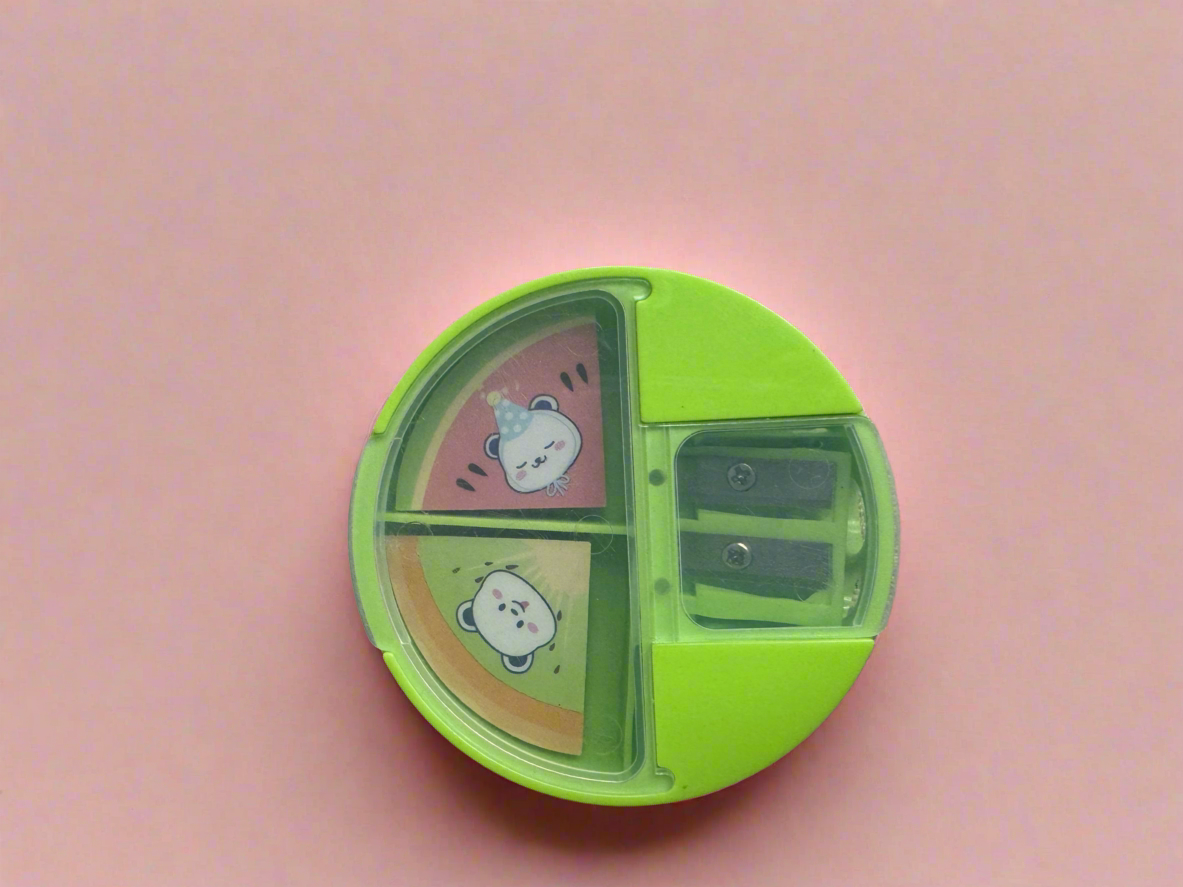Sharpener & eraser set