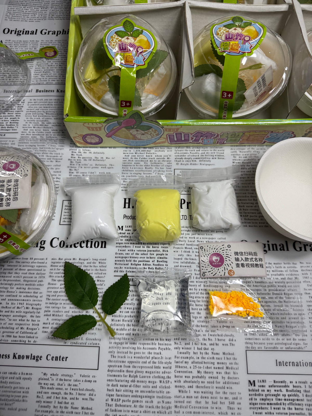 DIY | Mangosteen Durian ice desert kit |
