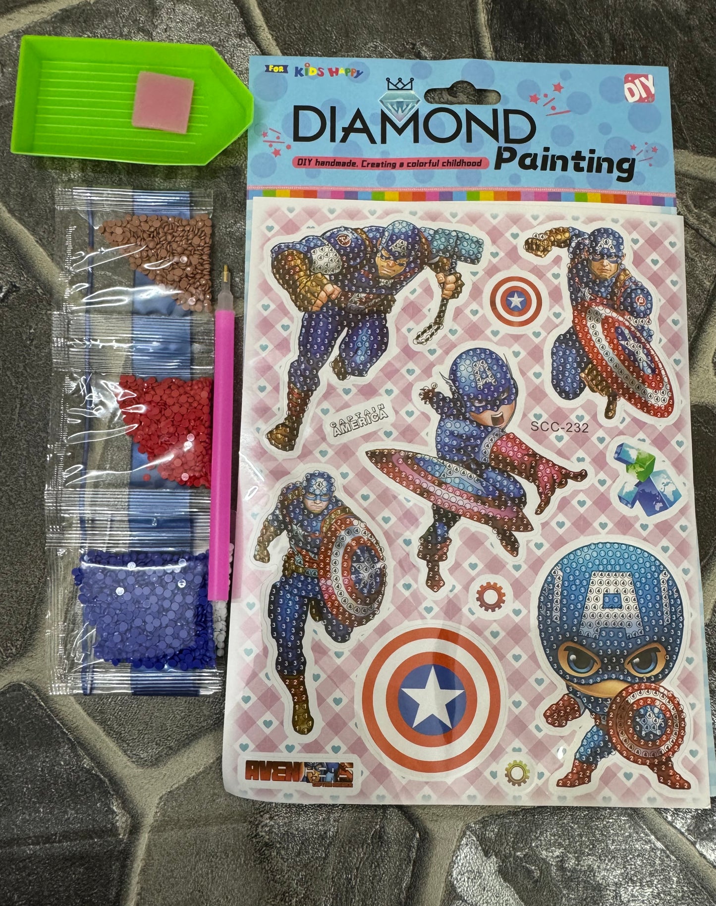 Diamond Painting With Stickers