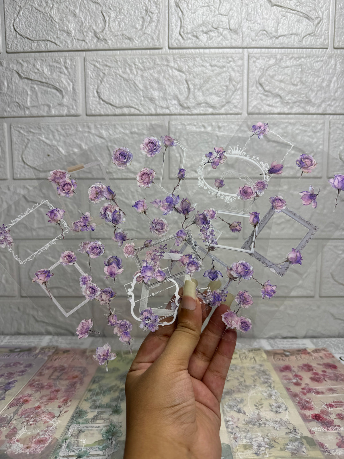 Sticker flowers