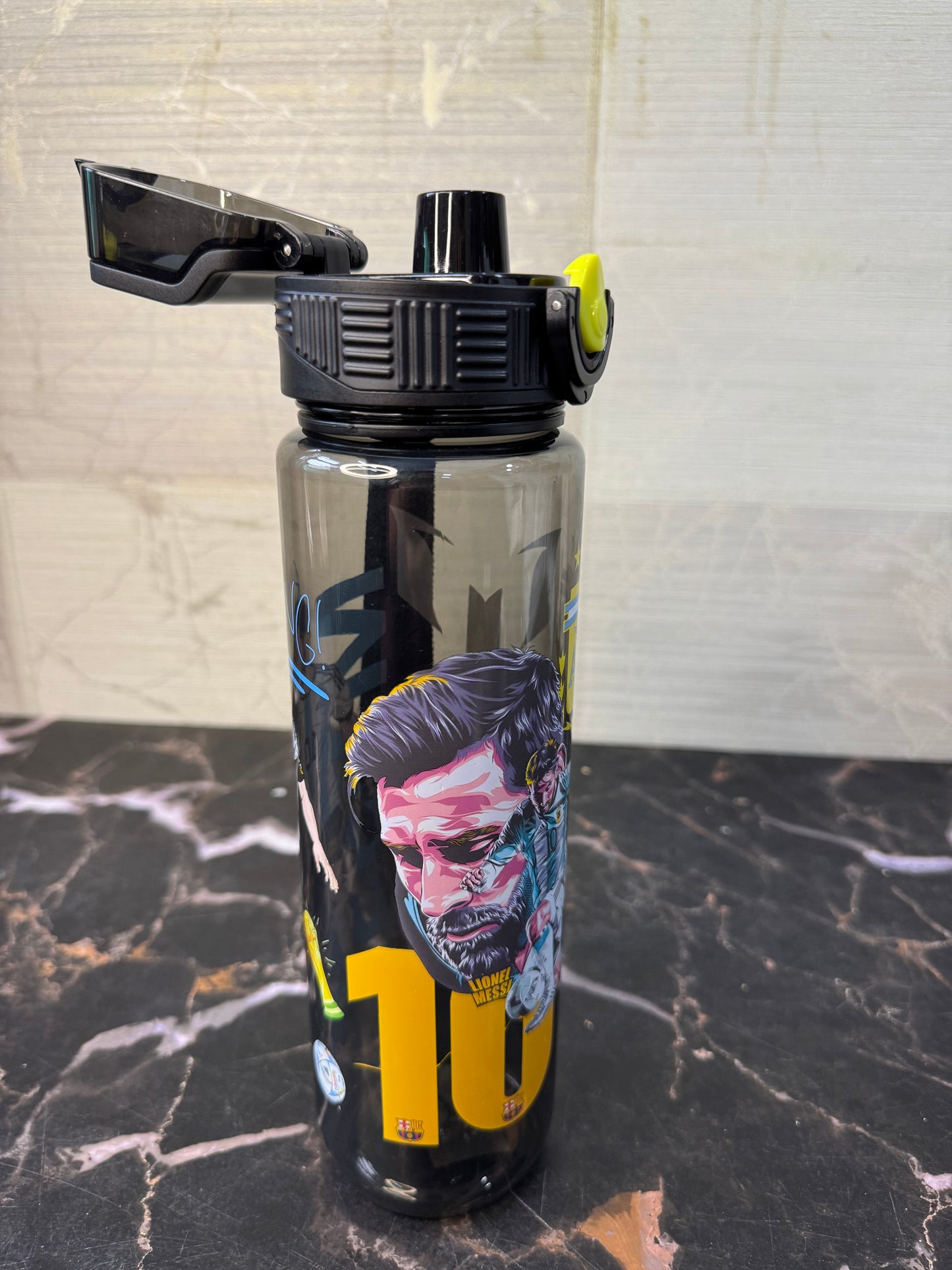 Messi water bottle