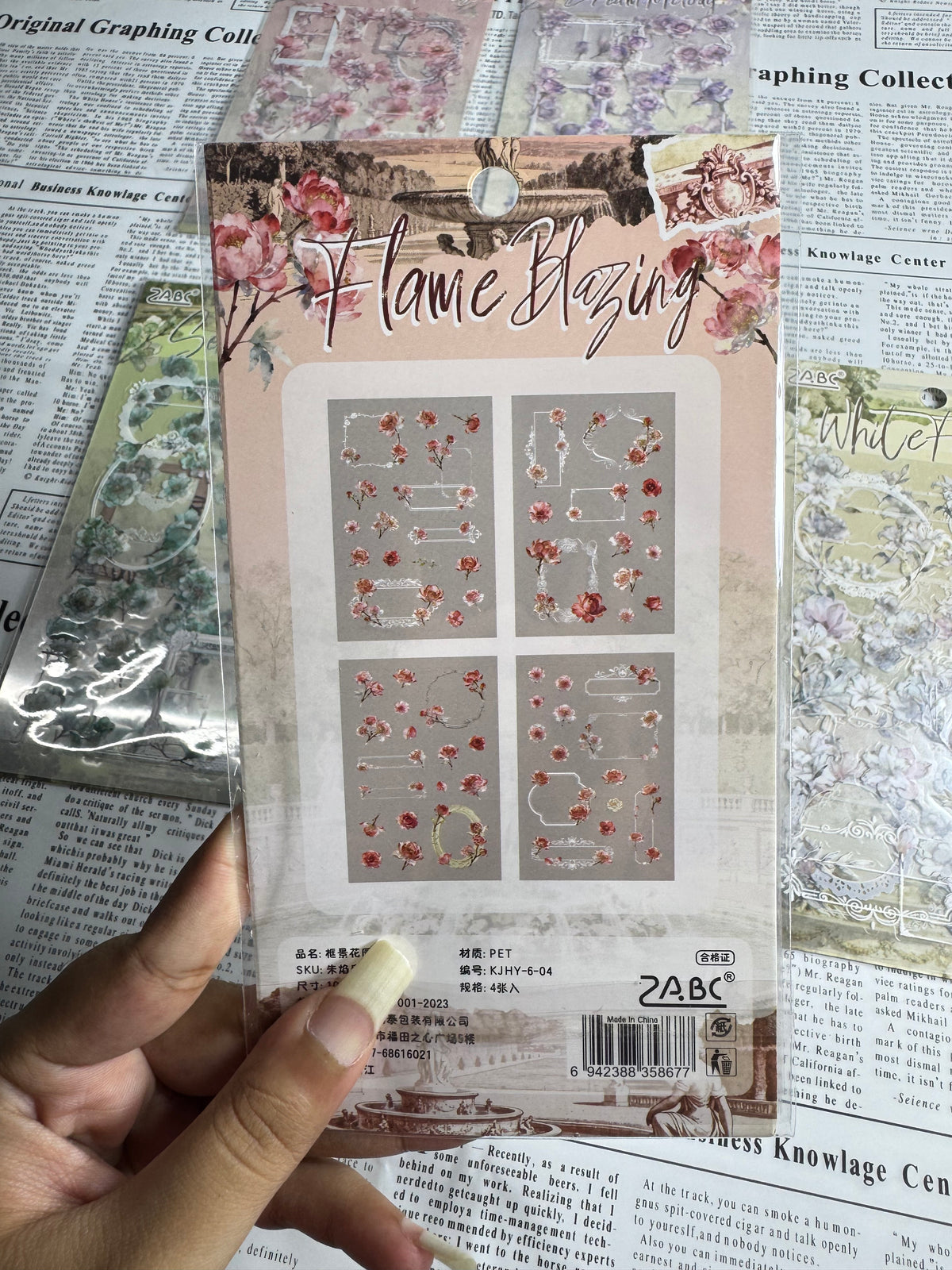 Sticker flowers
