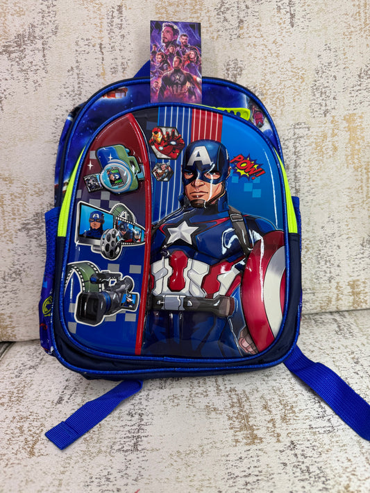 Marvel Avengers Captain America Backpack for Boys