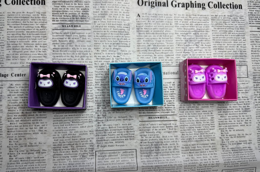 Kuromi Slippers Eraser