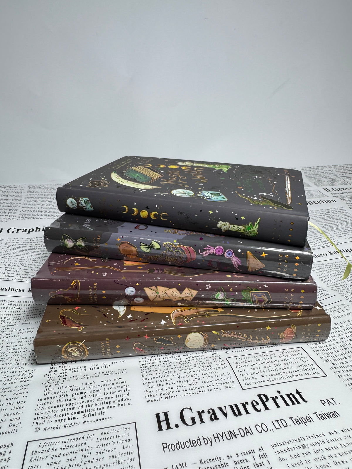 Wizard Magic Street Journal | Fantasy Adventure Notebook (Printed Pages)