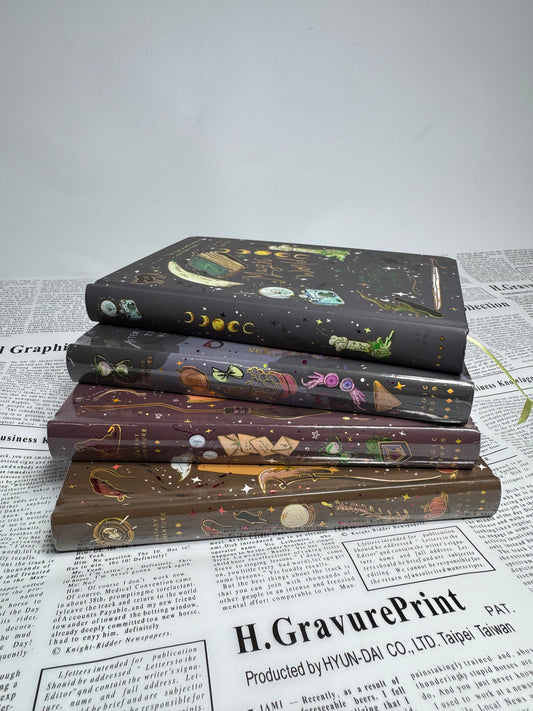 Wizard Magic Street Journal | Fantasy Adventure Notebook (Printed Pages)