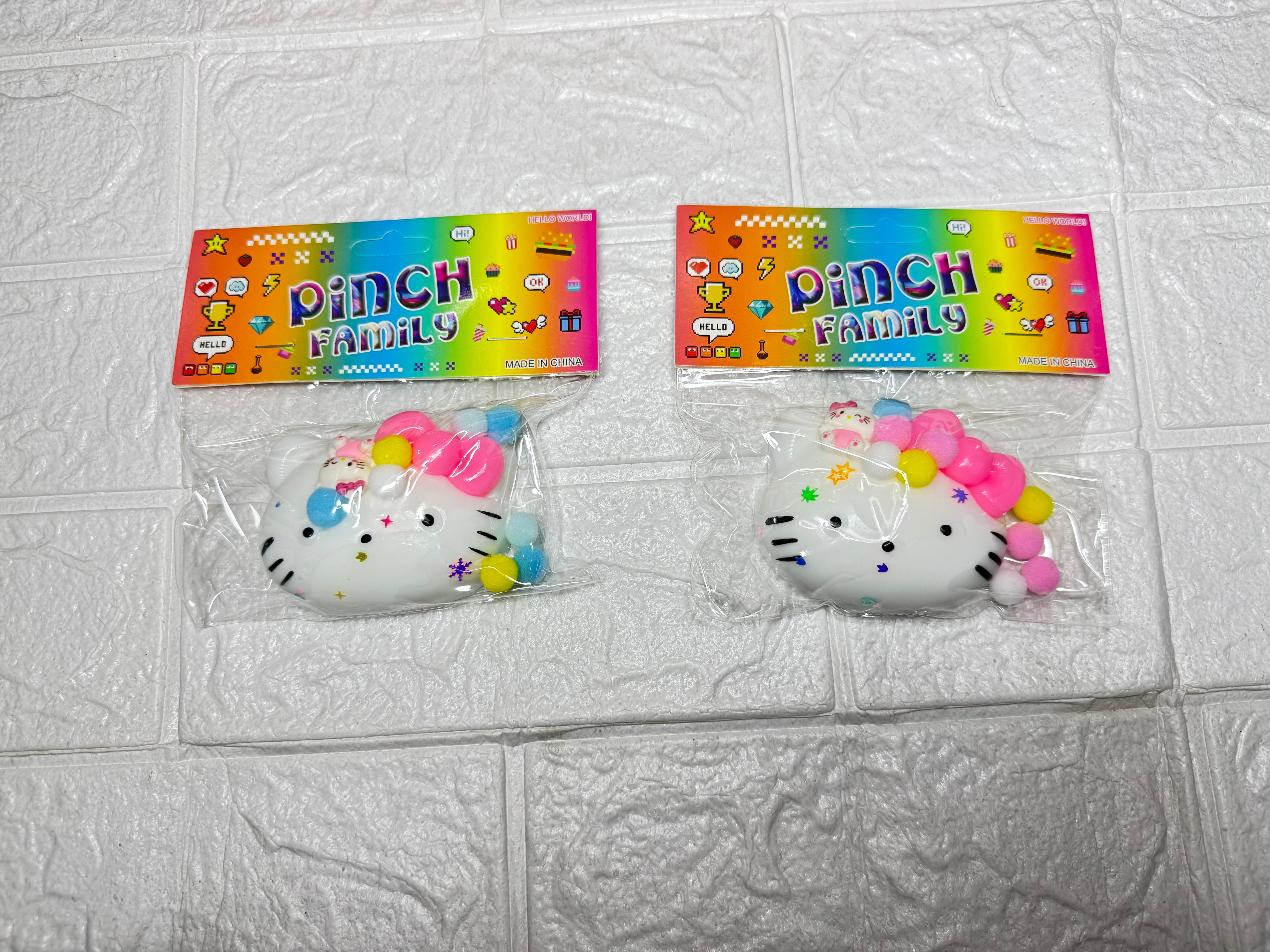 Hello Kitty 🐈 Face SQUISHY – Sticky Pop Stationery