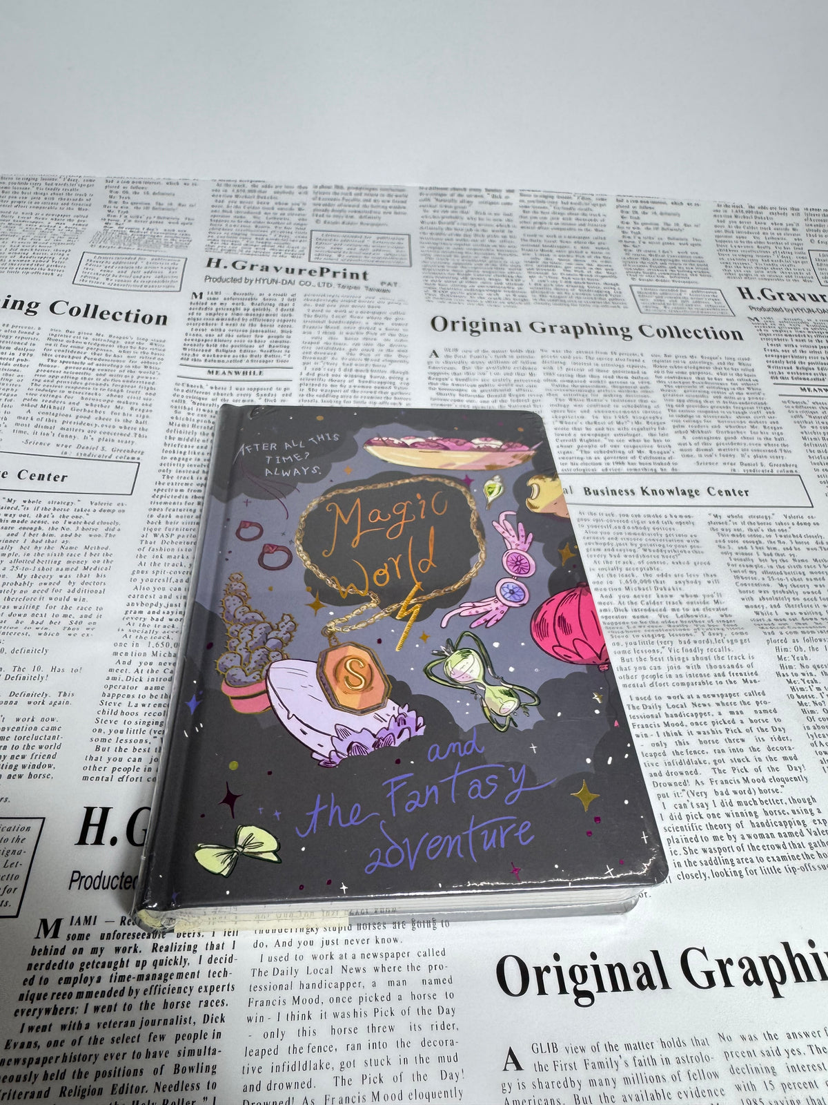 Wizard Magic Street Journal | Fantasy Adventure Notebook (Printed Pages)