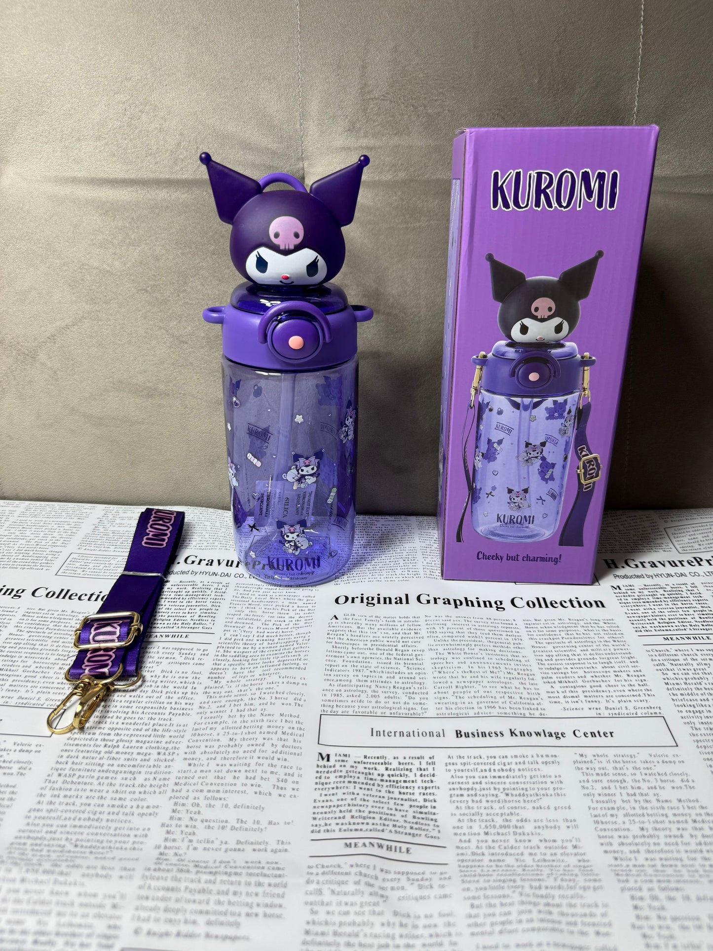 Kuromi Water bottle | BPA Free