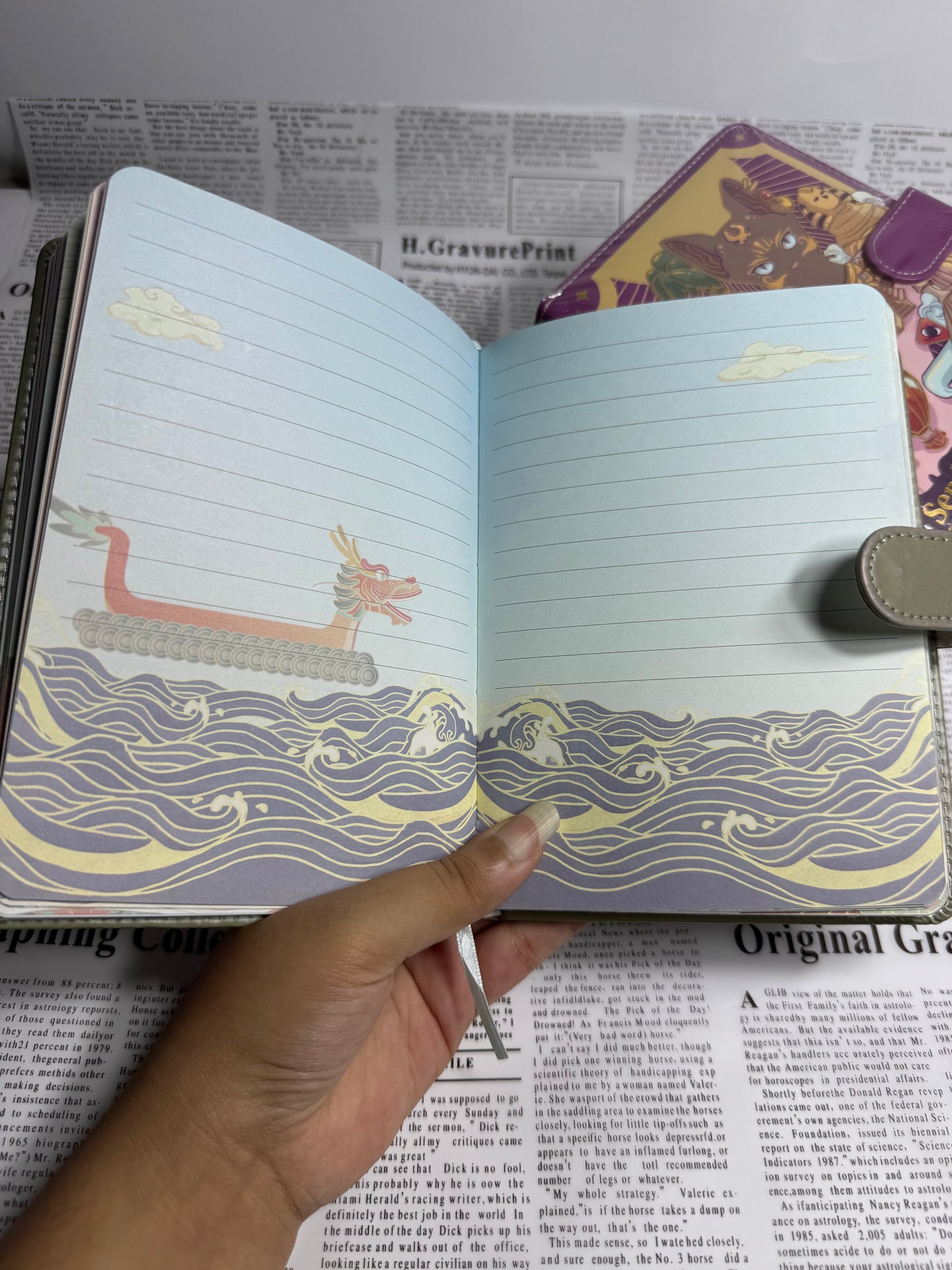 Aesthetic Animal themed journals | Send brocade |