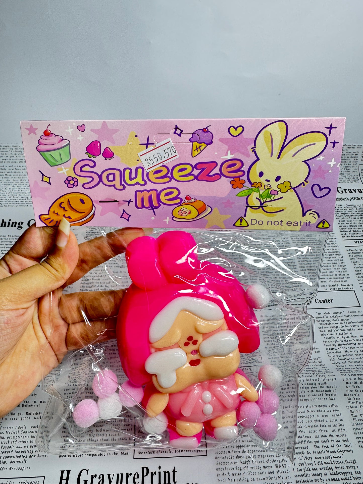 Cry baby Character squishy