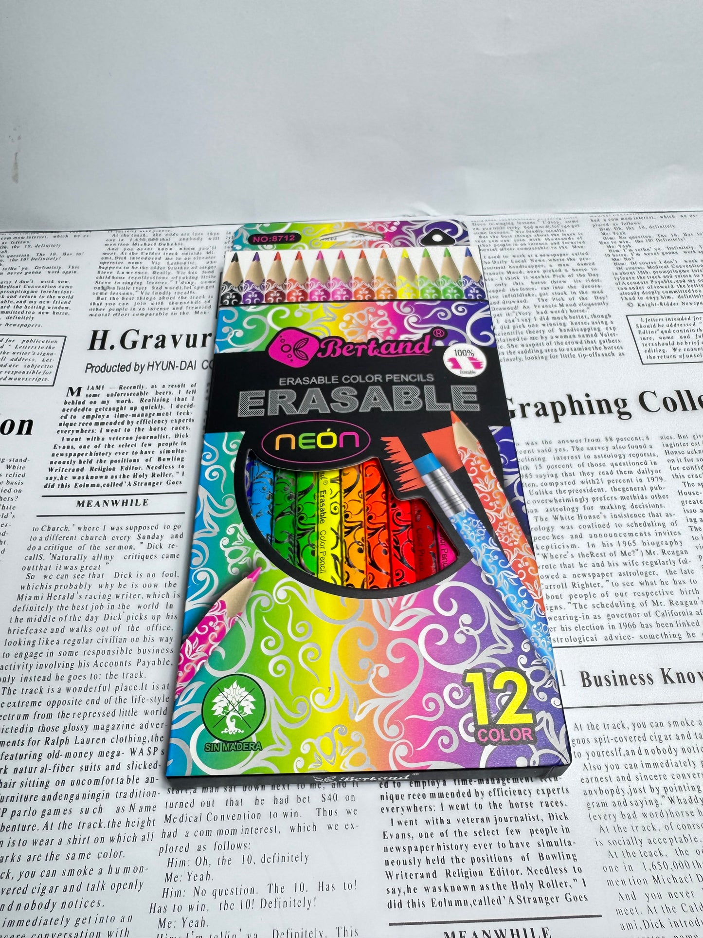 Neon Pencil Colors