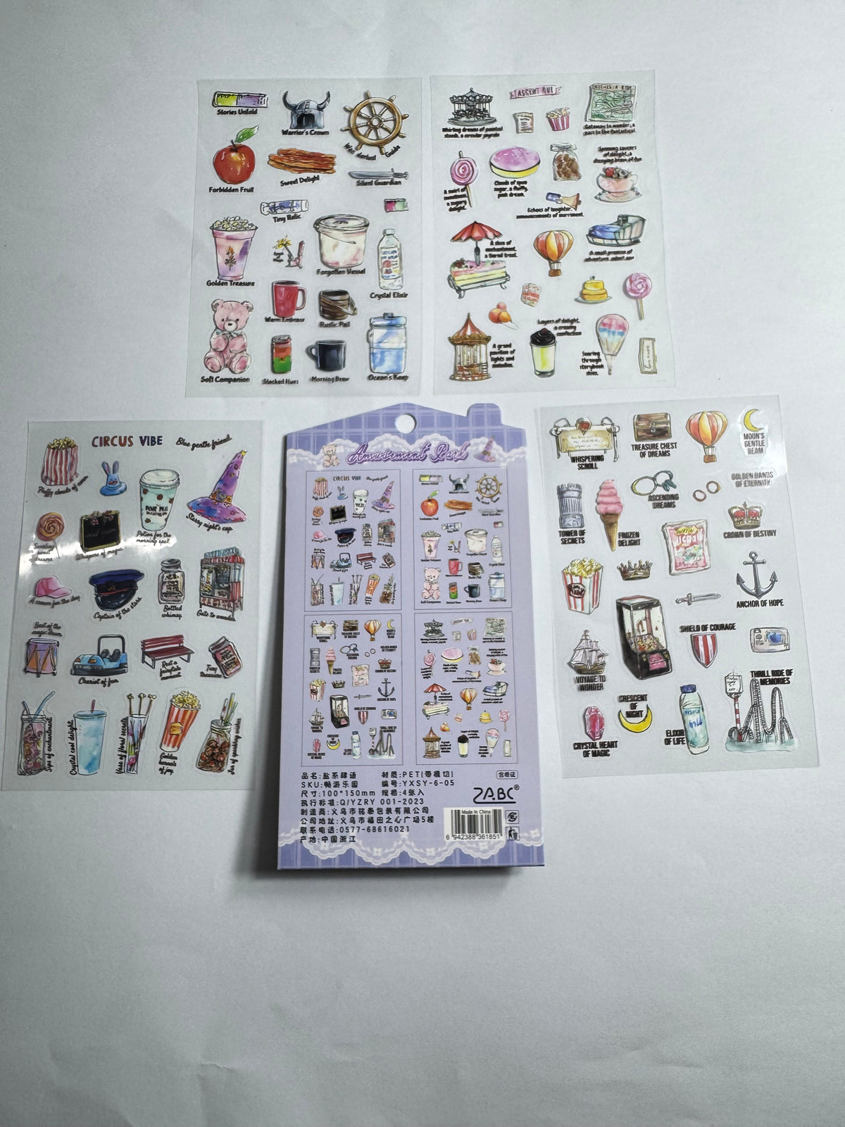 Aesthetic stickers