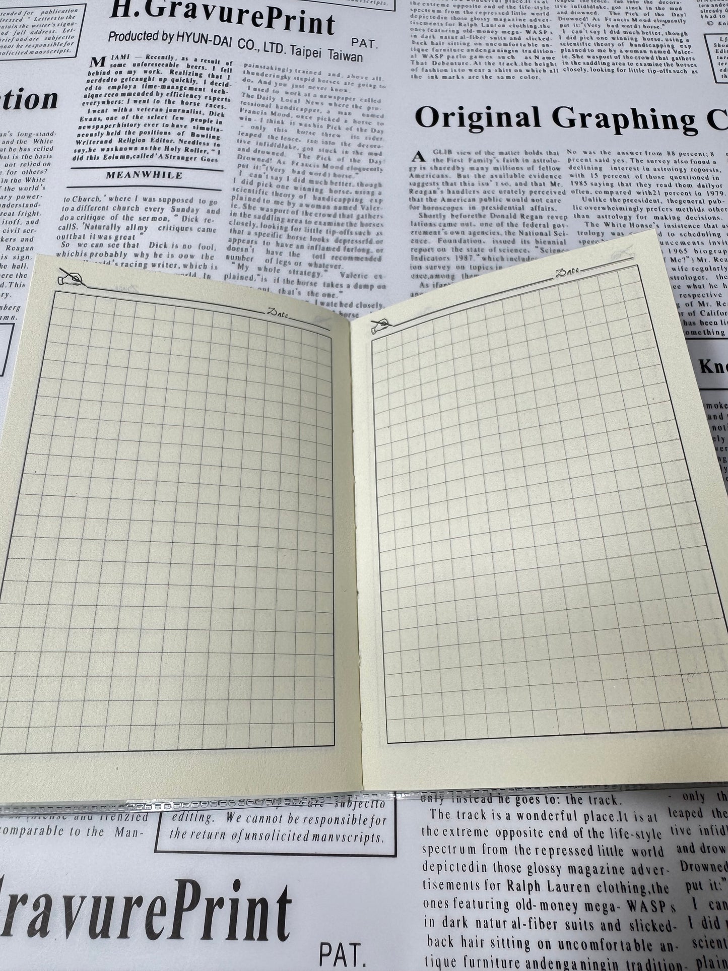 Architectural Landmarks Premium Grid Notebook | Journal