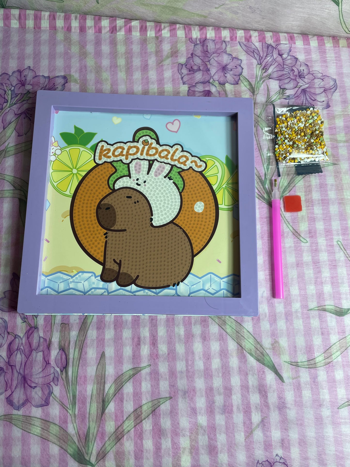 Capy Bara Diamond Painting