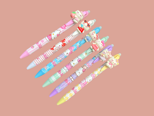Hello kitty erasable gel pen