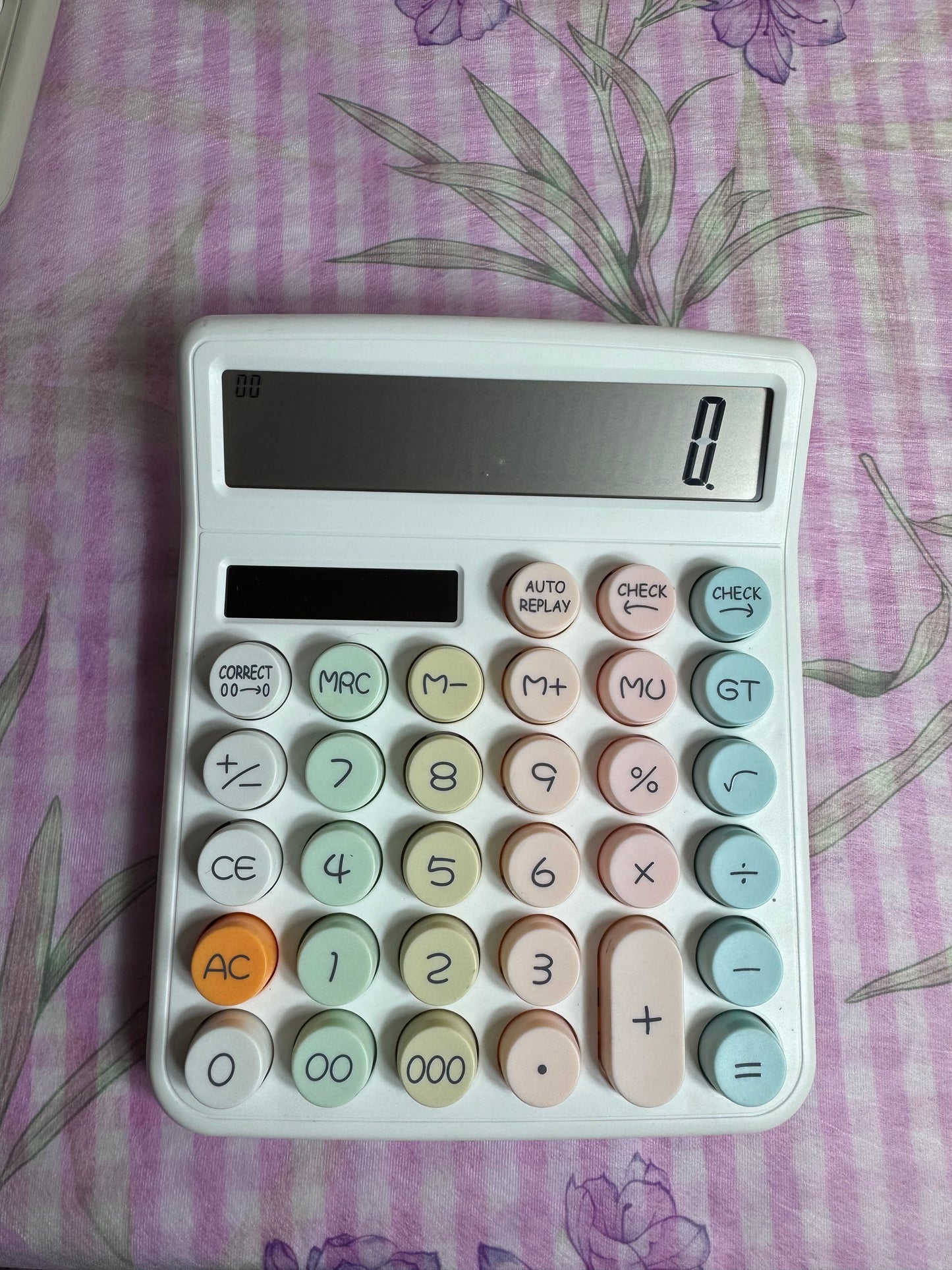 Colourful keys Calculator