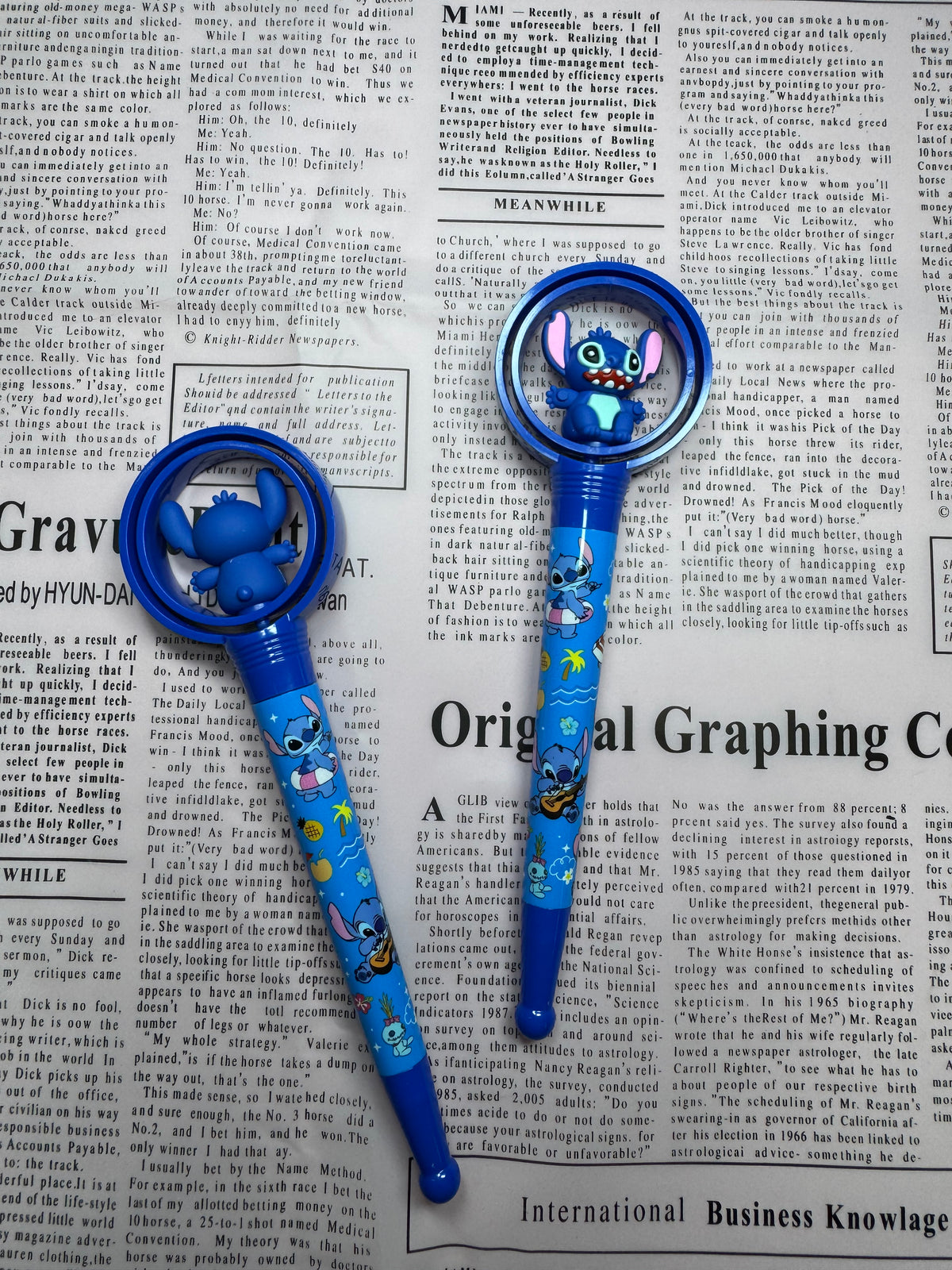 Stitch Revolving head pen