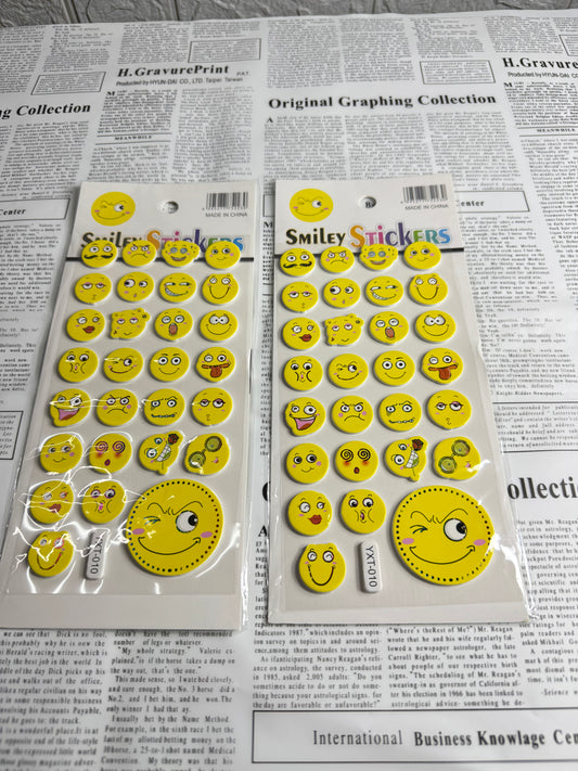 Smiley Face emojis Sticker pack