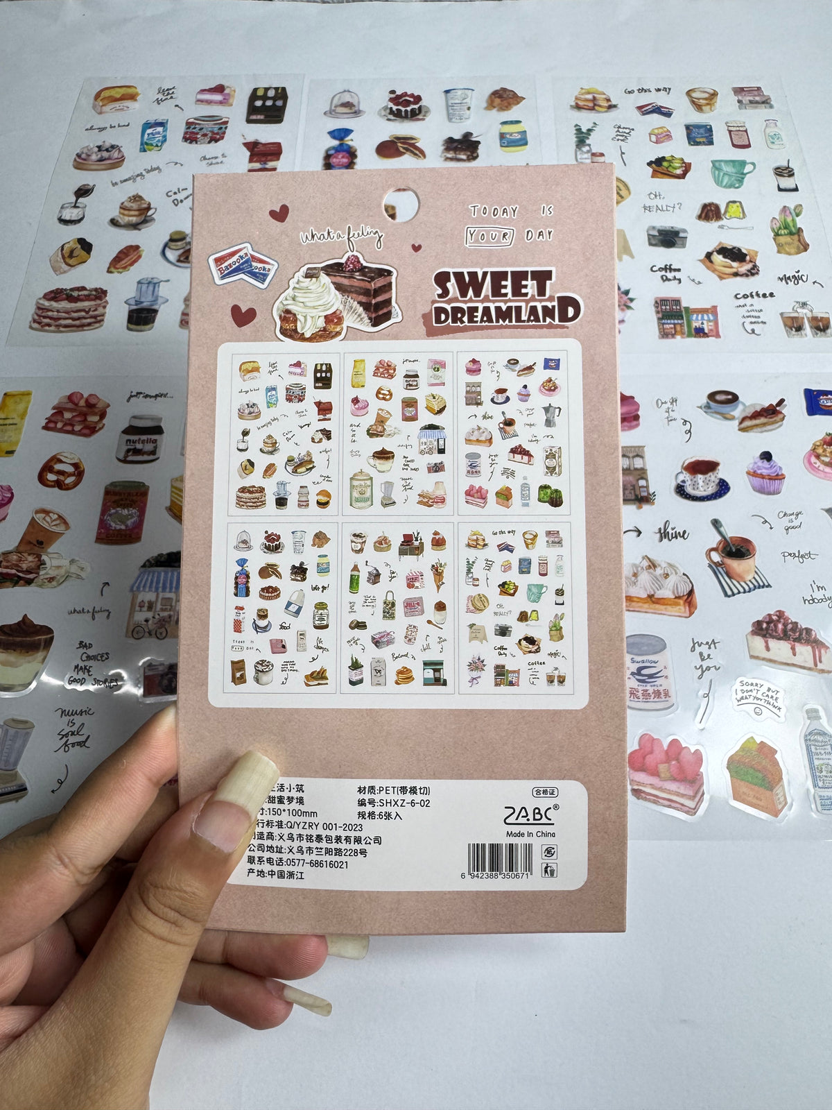 Sweet dream land sticker