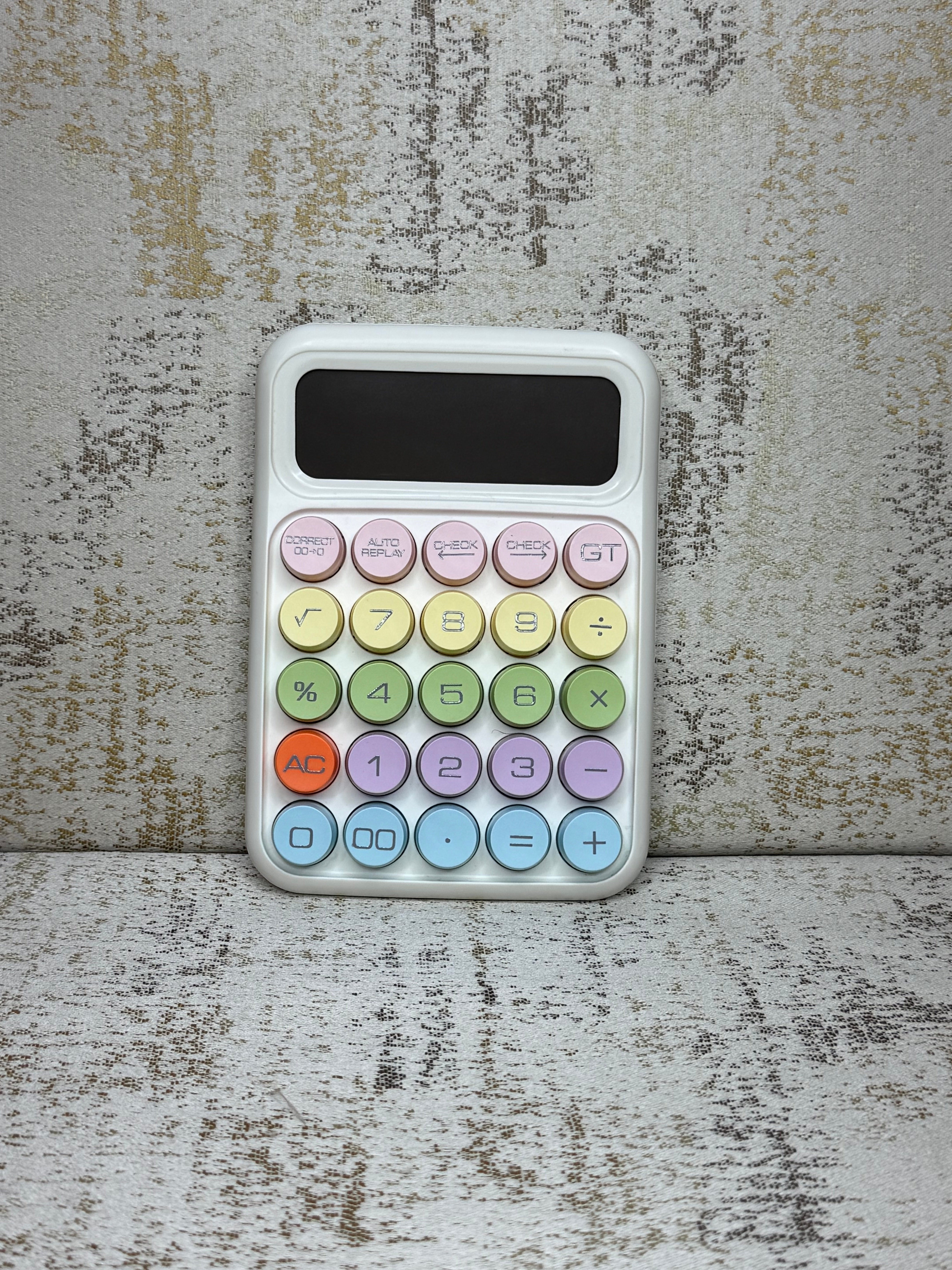 Calculator Sticky Note Folder Colourful keys calculator – Sticky Pop Stationery