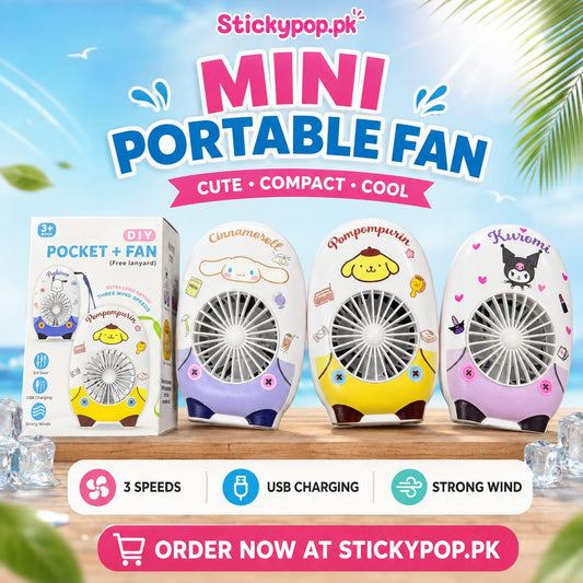 Pocket + Fan | Portable Fan
