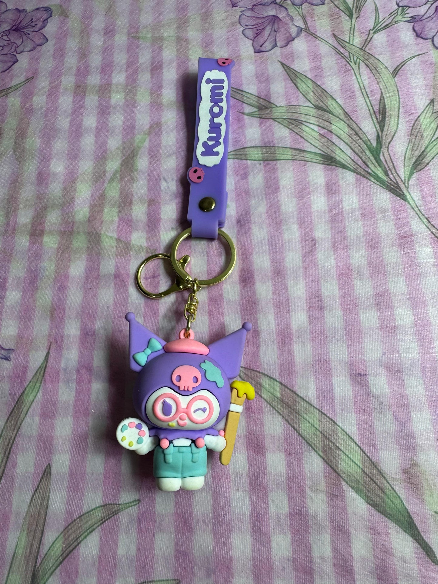 Kuromi keychain