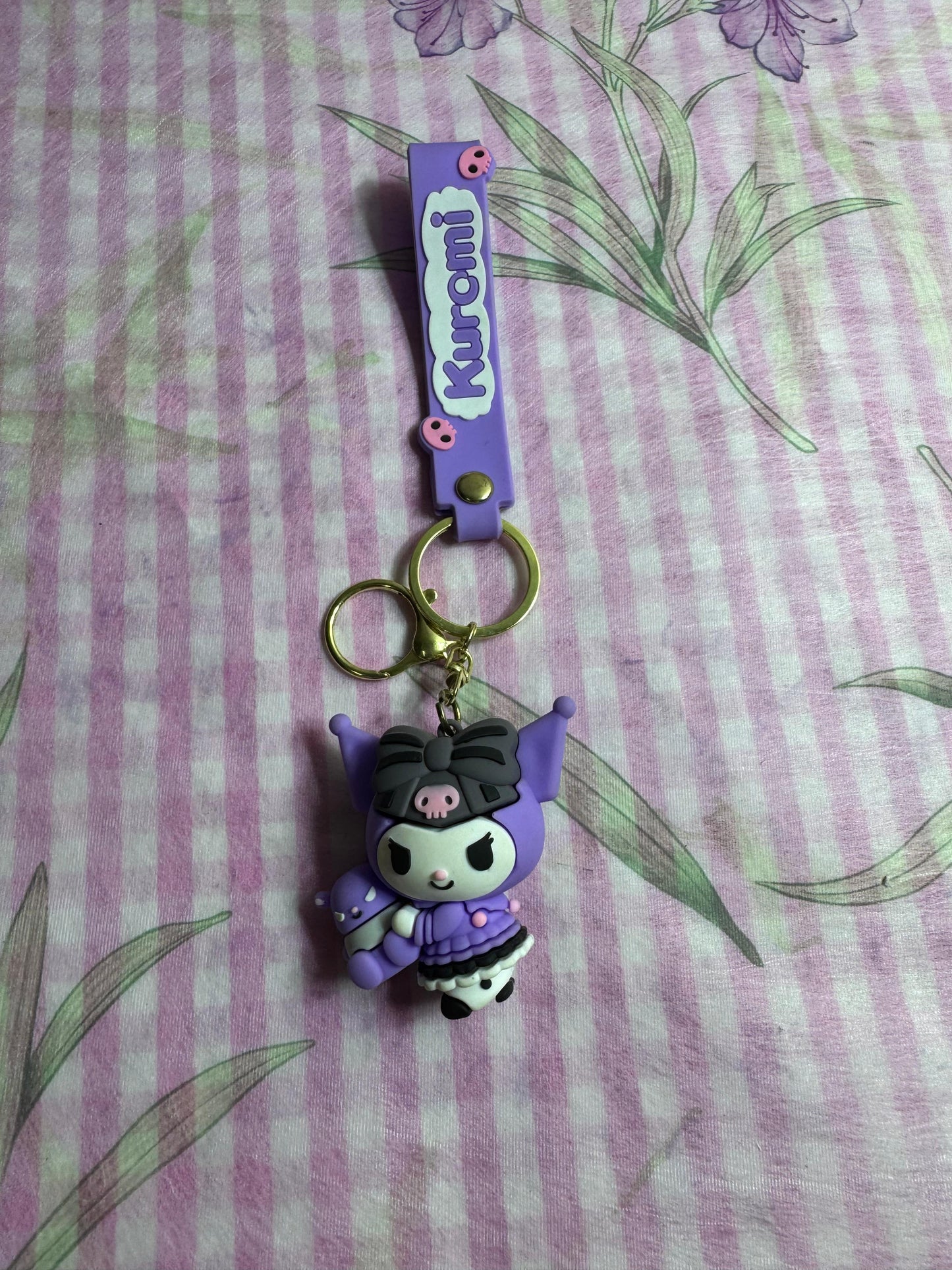 Kuromi keychain