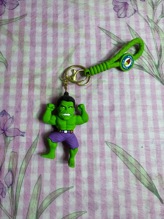 Cute hulk keychain
