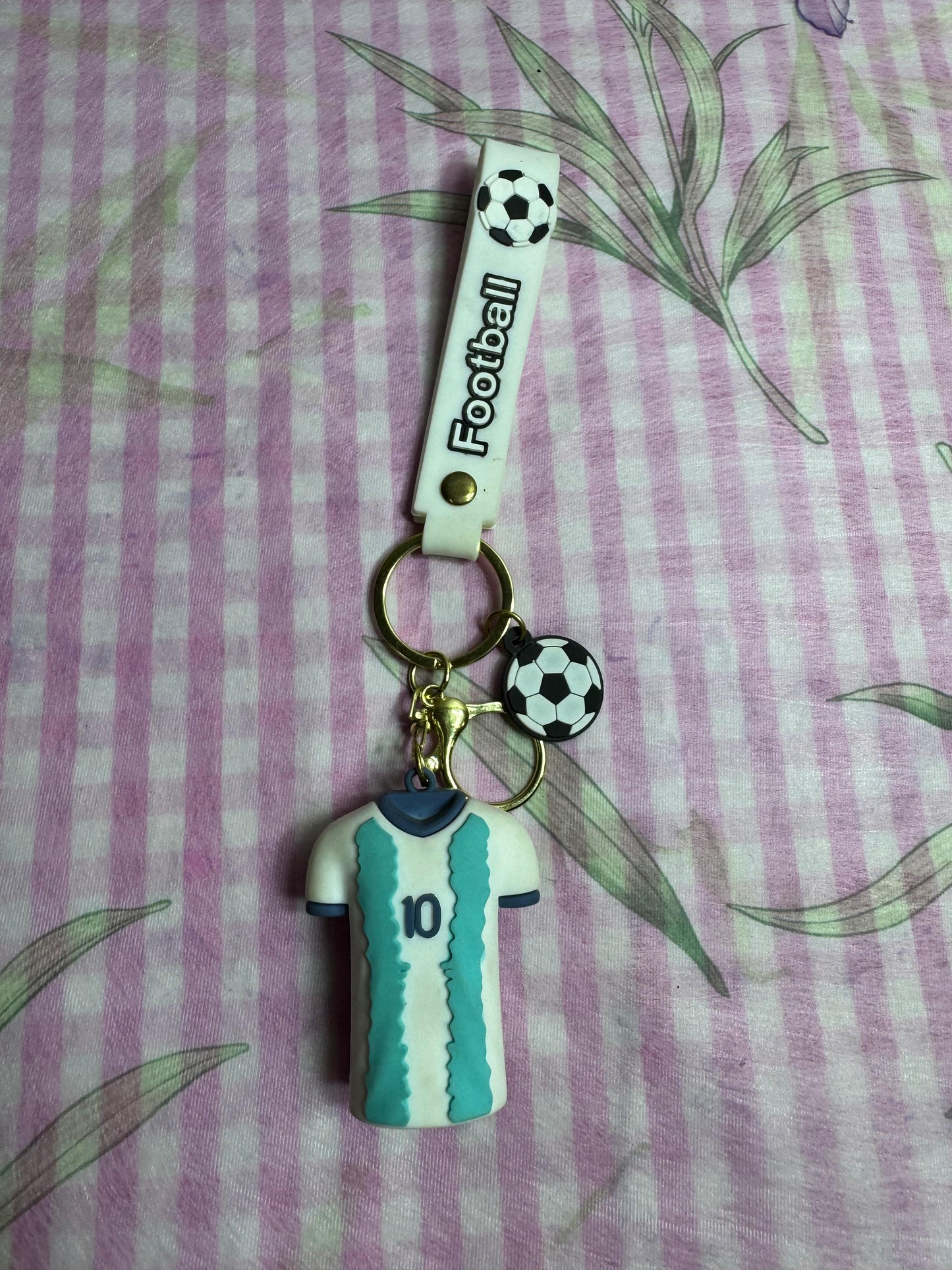 Messi shirt keychain