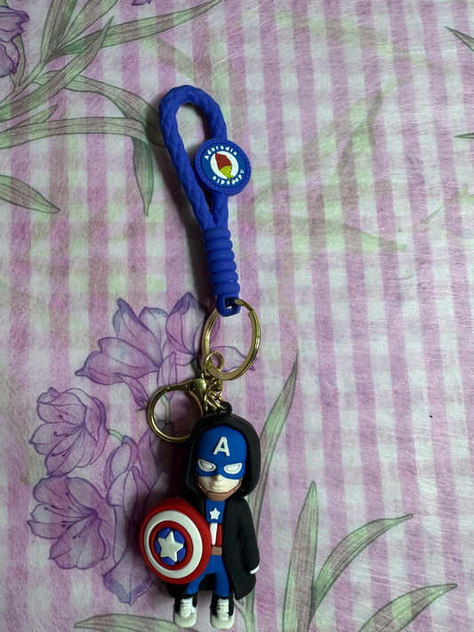 Captain America keychain
