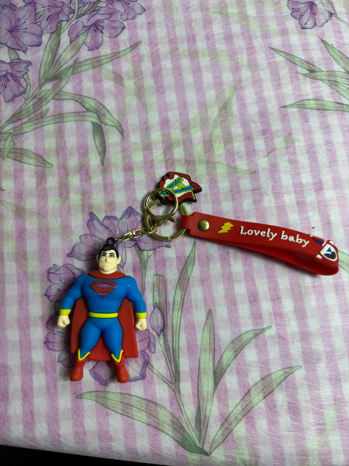 Superman keychain